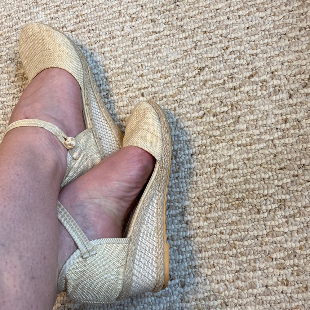 Bit Boho Closed Toe Strappy Wedges